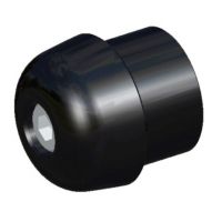 Specifický montážní adaptér pro montáž zrcátek na motocykly TRIUMPH, černý